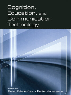 cover image of Cognition, Education, and Communication Technology